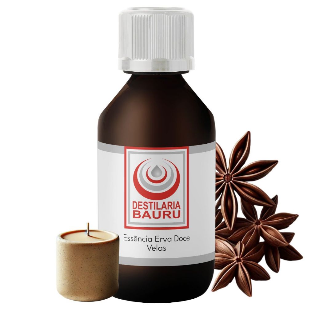 Essência Erva Doce Para Fabricação de Velas Artesanais - 100 ml