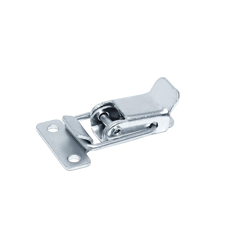 Kit 10 Fecho de Aço Engate Rápido Pressão Zincado Pequeno 4Cm Fe/e8 Promo — imagem 2 de 2