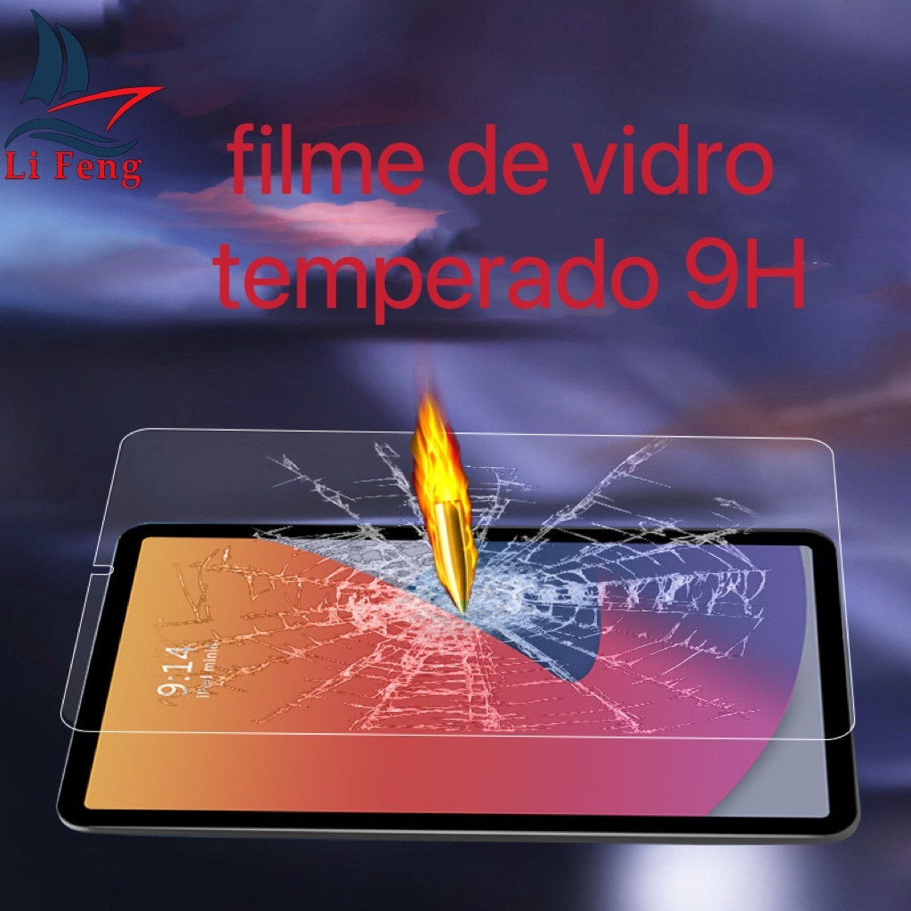 Película de Vidro Para Samsung Galaxy Tab S6 lite 10.4”/ S7/S8/S10 Plus 12,4”/ S11 11" (2025)/ S8/S9/S10/S11 Ultra 14,6”
