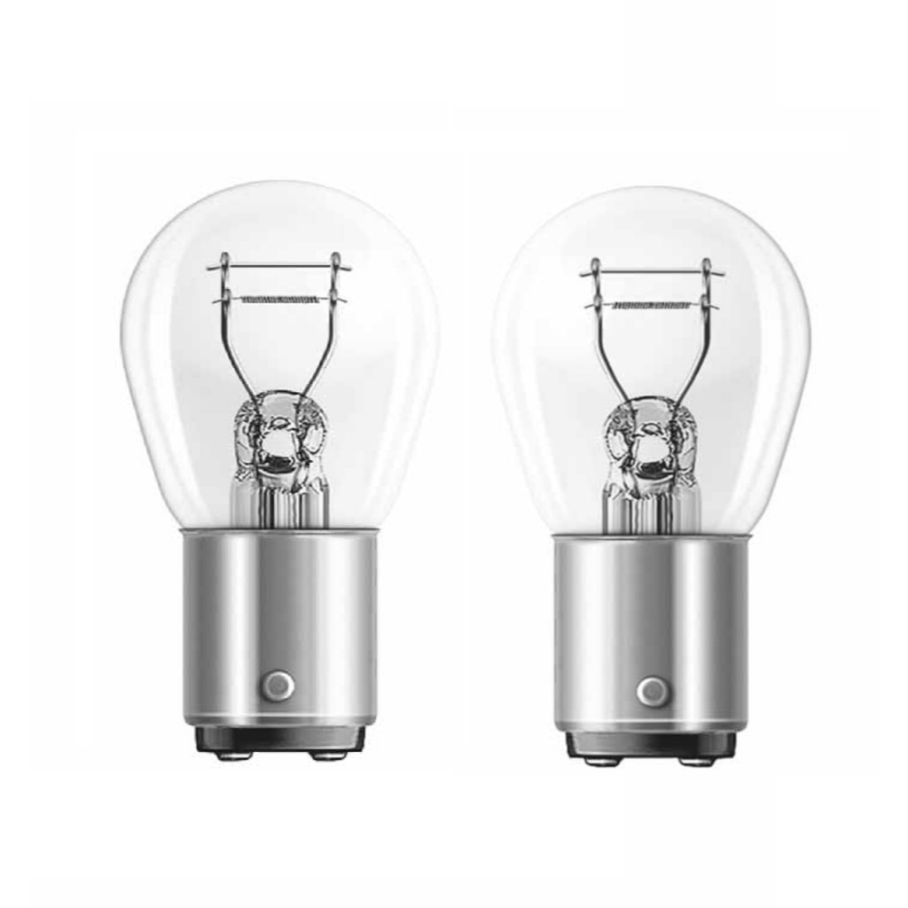 Par Lampadas 2 Polos P21 12v 5w Lanterna Freio Gol Quadrado 1987 88 89 A 1994 Original