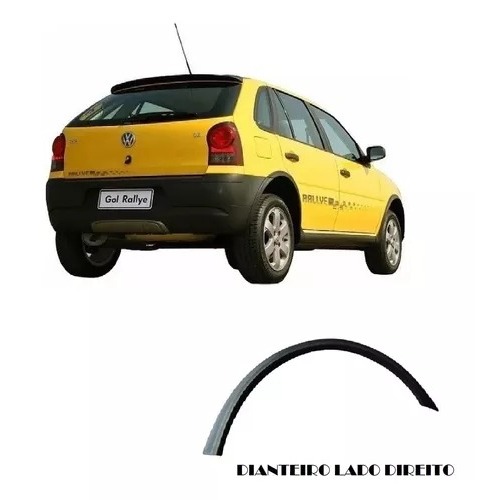 Alargador Part Paralam Diant Dir Rallye Gol G-4,saveiro,surf