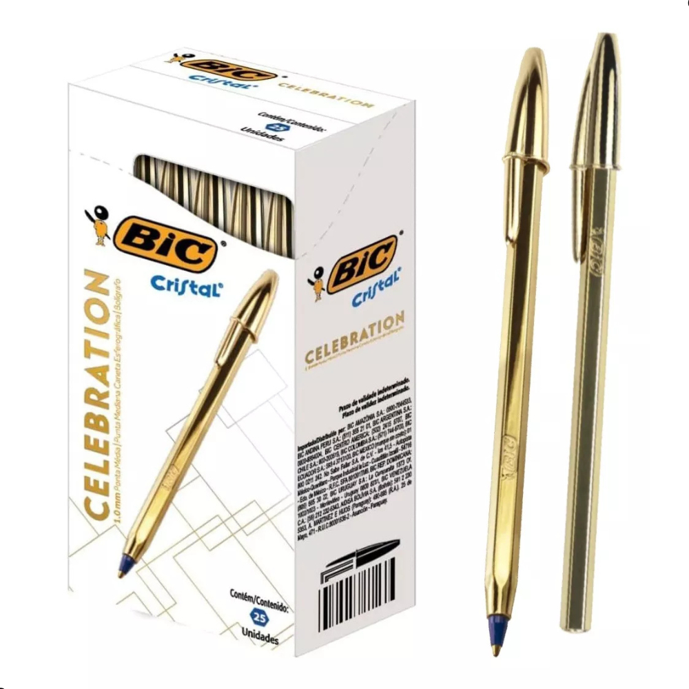 Caneta Bic Dourada Caixa: Onde Comprar | BuscaProdutos