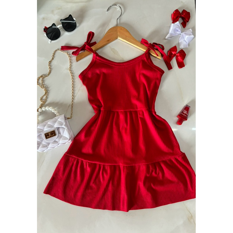 vestido canelado infantil menina vestido Natal infantil menina vestido infantil Natal moda blogueirinha