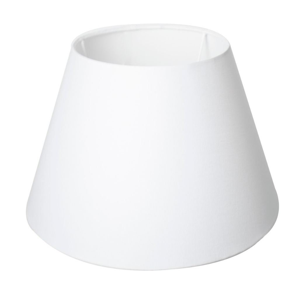 Imagem Cupula de Abajur luminária 19x16x28cm de Tecido Algodão Soquete Nacional Ref 20A