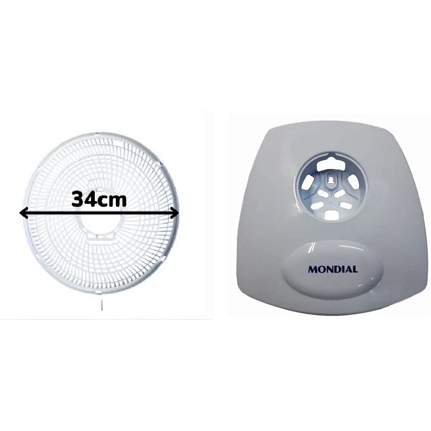 Kit Grade Traseira mais Base Ventilador Mondial Ultra Master 30cms Original