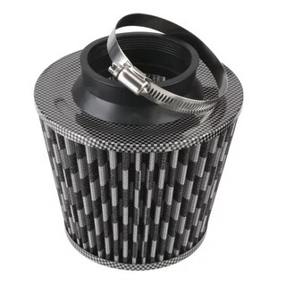 Filtro Esportivo Cônico Duplo Fluxo - Universal - 3 Polegadas