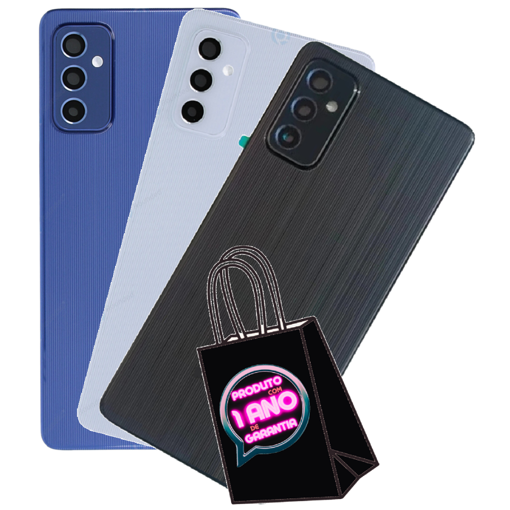 Tampa Traseira Compatível Com Galaxy M52 5g Capa Fundo + Lente da Câmera + Envio Hoje!