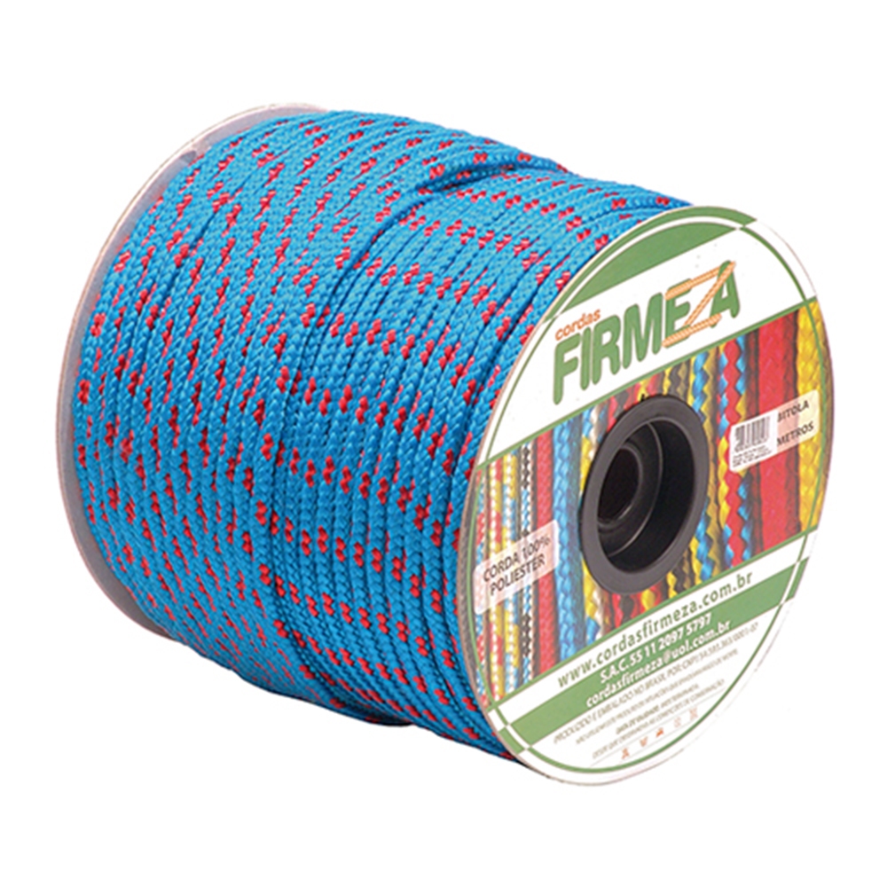 Corda De Poliester Amarrar Carga Caminhão Construção 6, 8 e 10mm