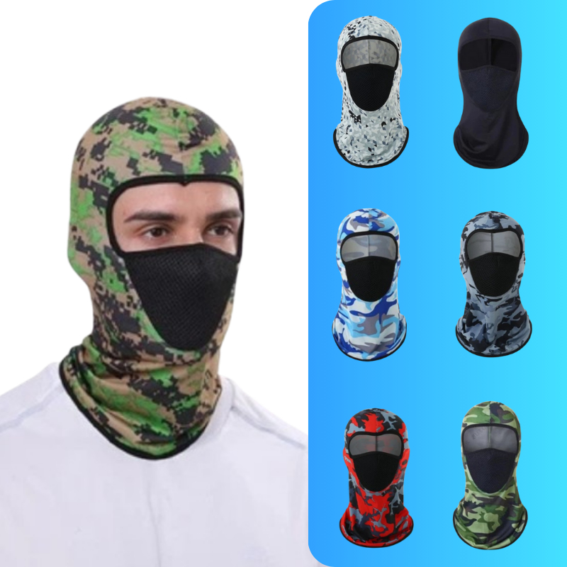 Bala Clava Gorro Touca Ninja Para Motoqueiro Com Respirador Esportiva Protetor Solar cores 1unidade