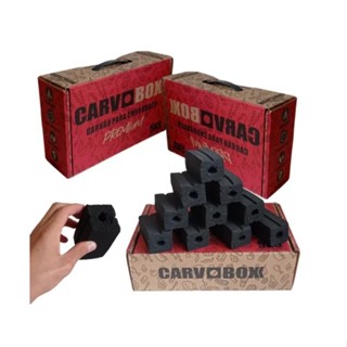 Carvão Tipo Briquete Para Churrasco 5kg Premium Abrasador Não Suja Mão Não Faz Fumaça em Oferta na Shopee