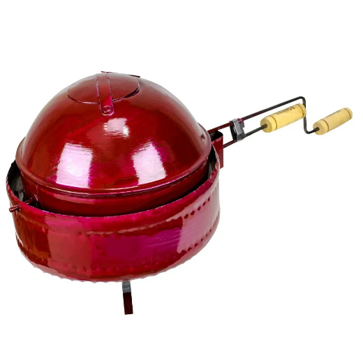 Imagem Torrador De Cafe Bola Nº 4 - 4 Litros - Cor Vermelho