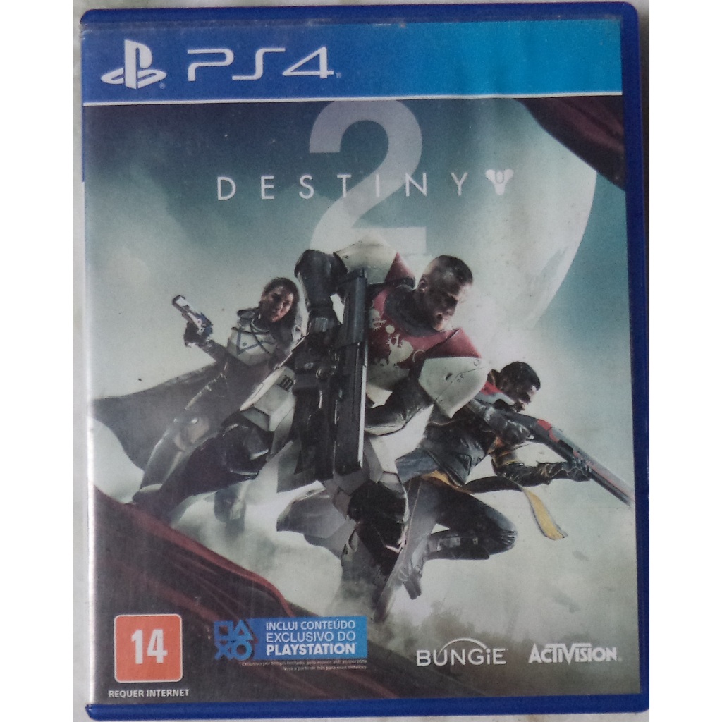 Jogo Ps4 Destiny 2 Mídia Física Excelente
