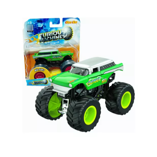 Carrinho Furious Machine Blister Avenger Monster Truck - FM003 - Mom & Baby
