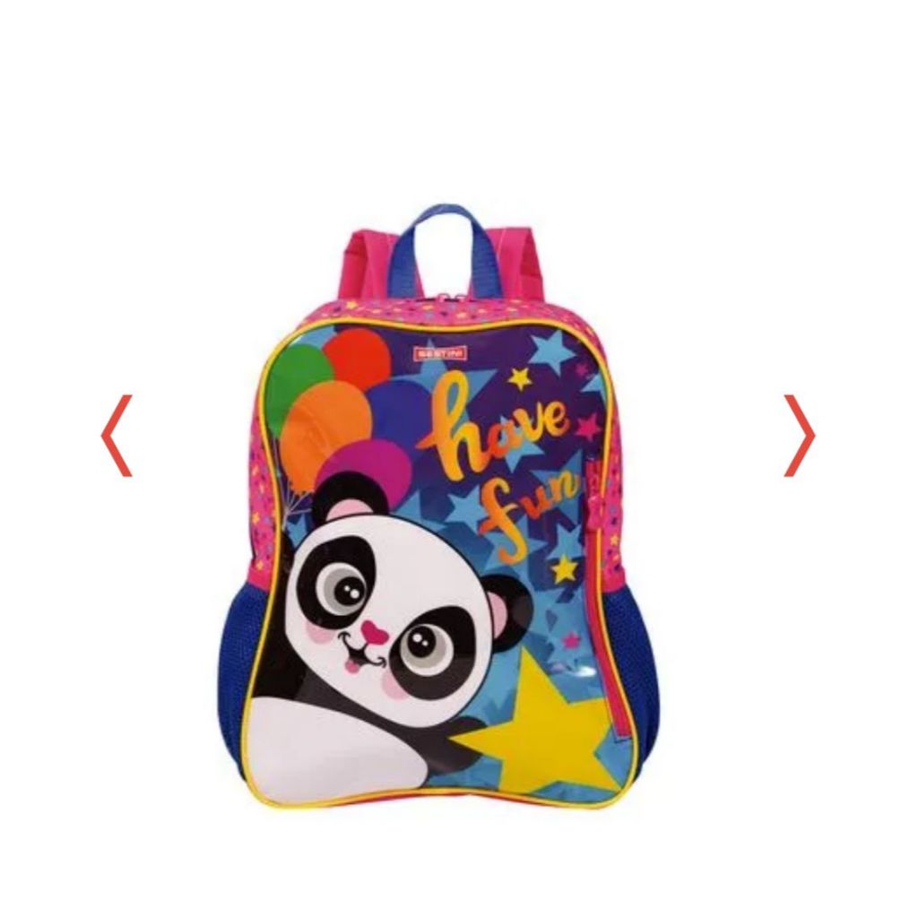 Mochila Sestini 21M Panda Rosa