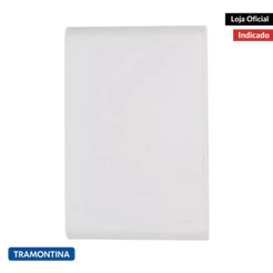 Placa Cega 4x2 Liz Tramontina Cor Branco Sala Cozinha Banheiro Quarto