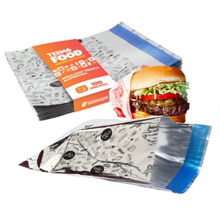 Embalagem Térmica para Hamburguer, Lanches, Tapioca e Crepes - Qualidade Premium em Oferta na Shopee