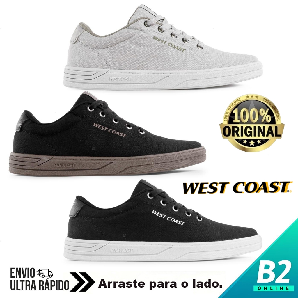 Tênis West Coast WC 122 Venice Masculino 100% Original Com Nota Fiscal e Garantia - Men Shoes