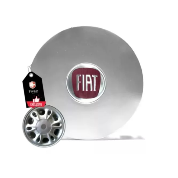 4 Calotinhas Da Roda Fiat Marea Sedan Gota 15 C/e Vermelho em Oferta na Shopee