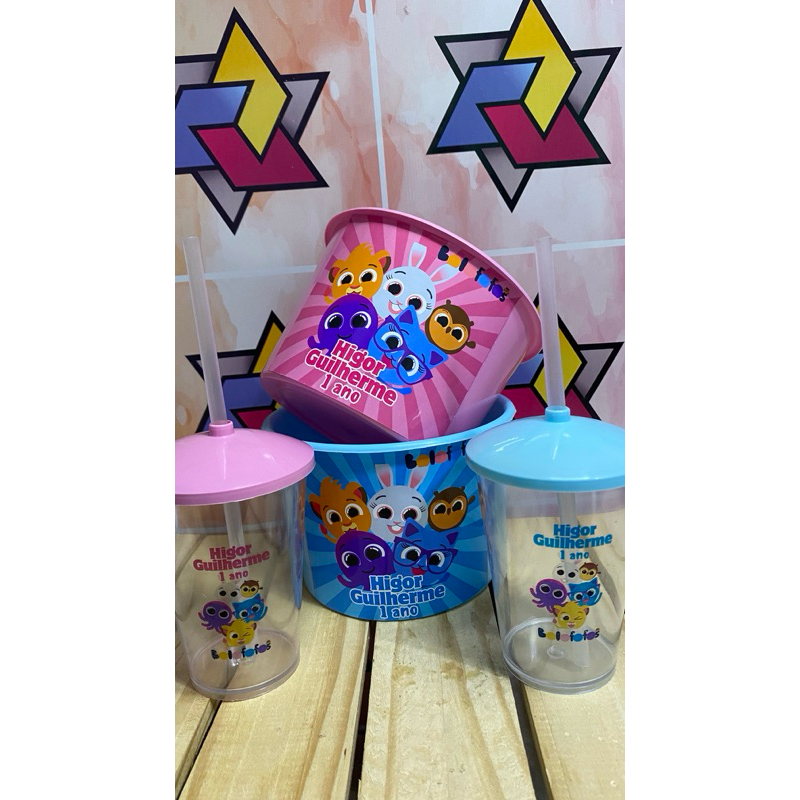 COMBO C/ 15 KIT CINEMINHA-SACOLINHA/LEMBRANCINHA/PERSONALIZADOS/FESTA INFANTIL