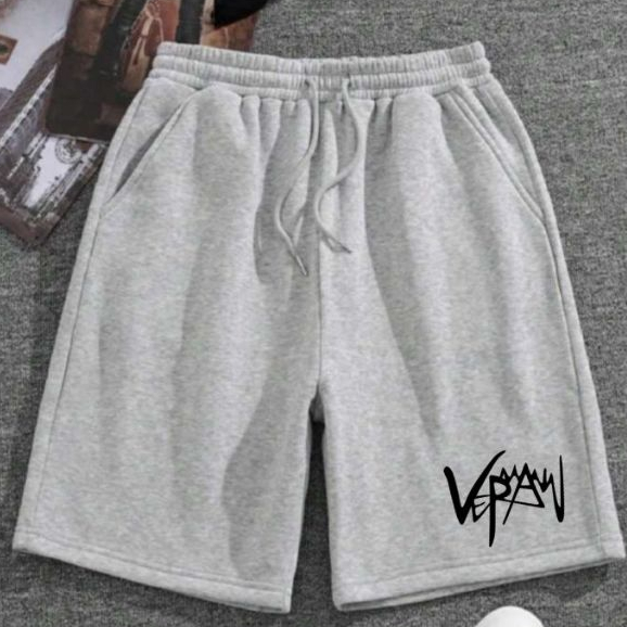 Short Bermuda Moletom Veraw Musculação Algodão Streetwear Casual Treino Academia