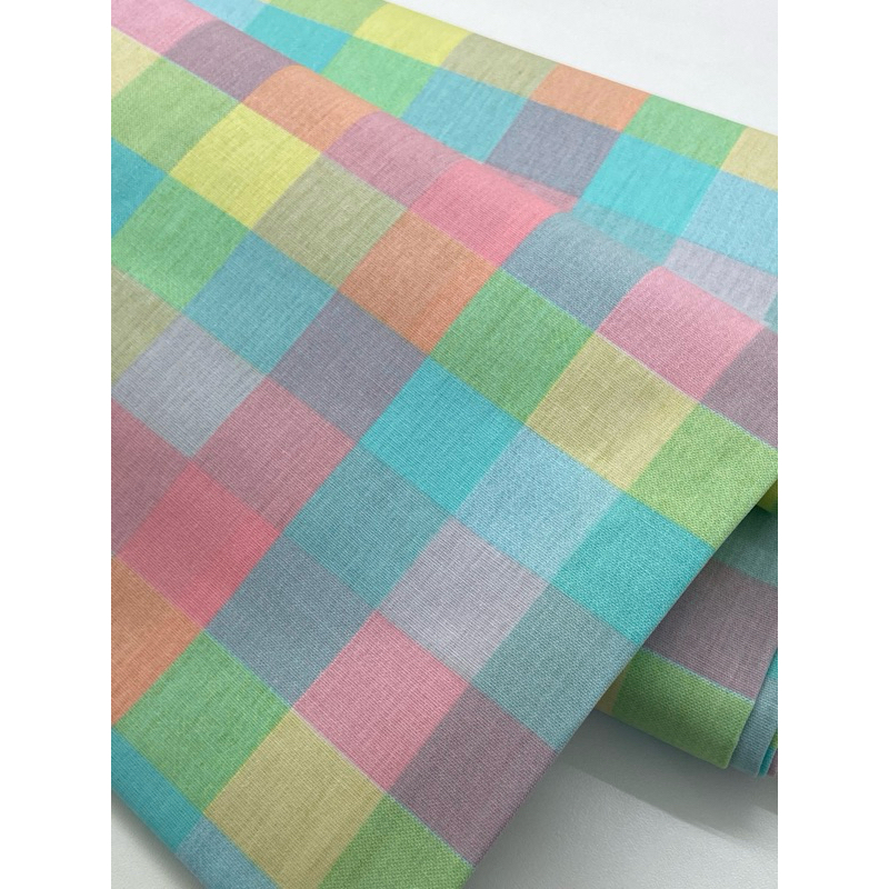 Tecido Tricoline estampado 100% Algodão Xadrez Candy - 0,25cm x 1,50mt em Oferta na Shopee