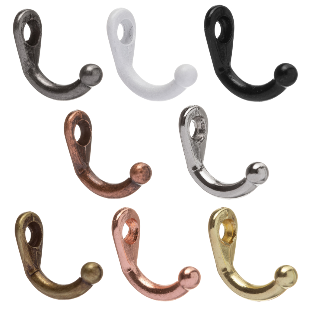 Gancho Micro Metal 10 Peças Decoração Artesanato Pendurar Porta Chaves MDF em Oferta na Shopee