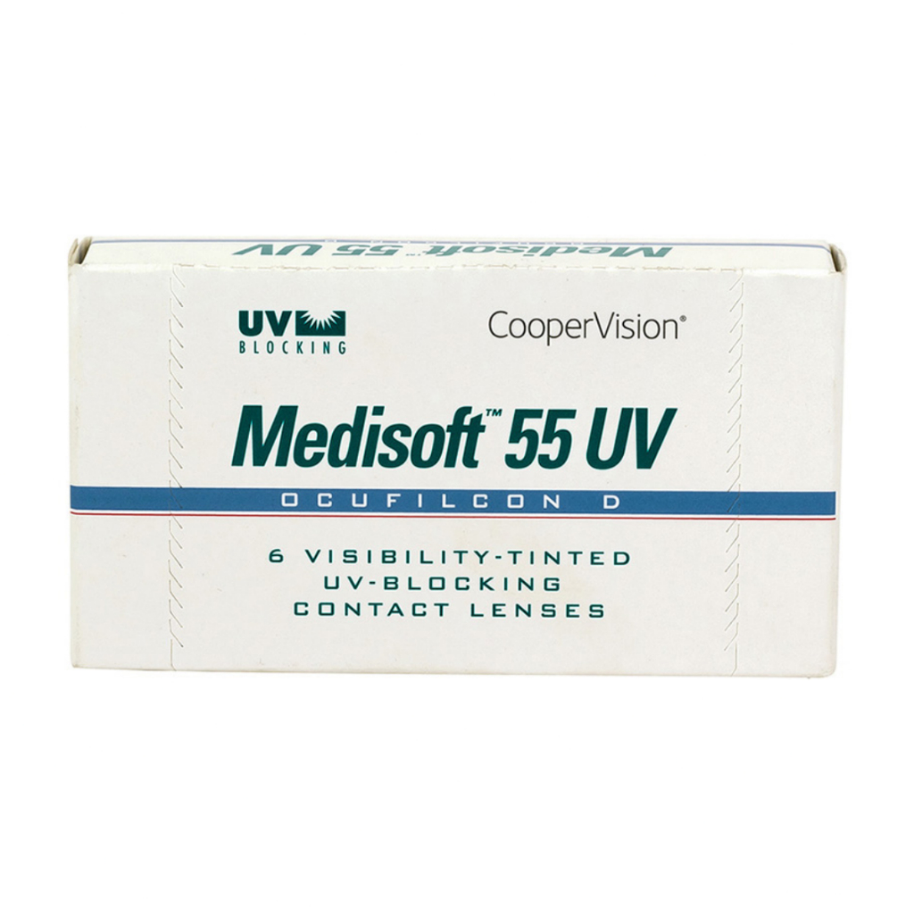 Lentes de Contato Medisoft 55 UV Mensal Incolor Com Grau - Envio Imediato