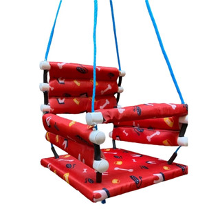 Balancinho Balanço Infantil de Madeira para quintal parquinho criança menino menina suporta até 35kg em Oferta na Shopee
