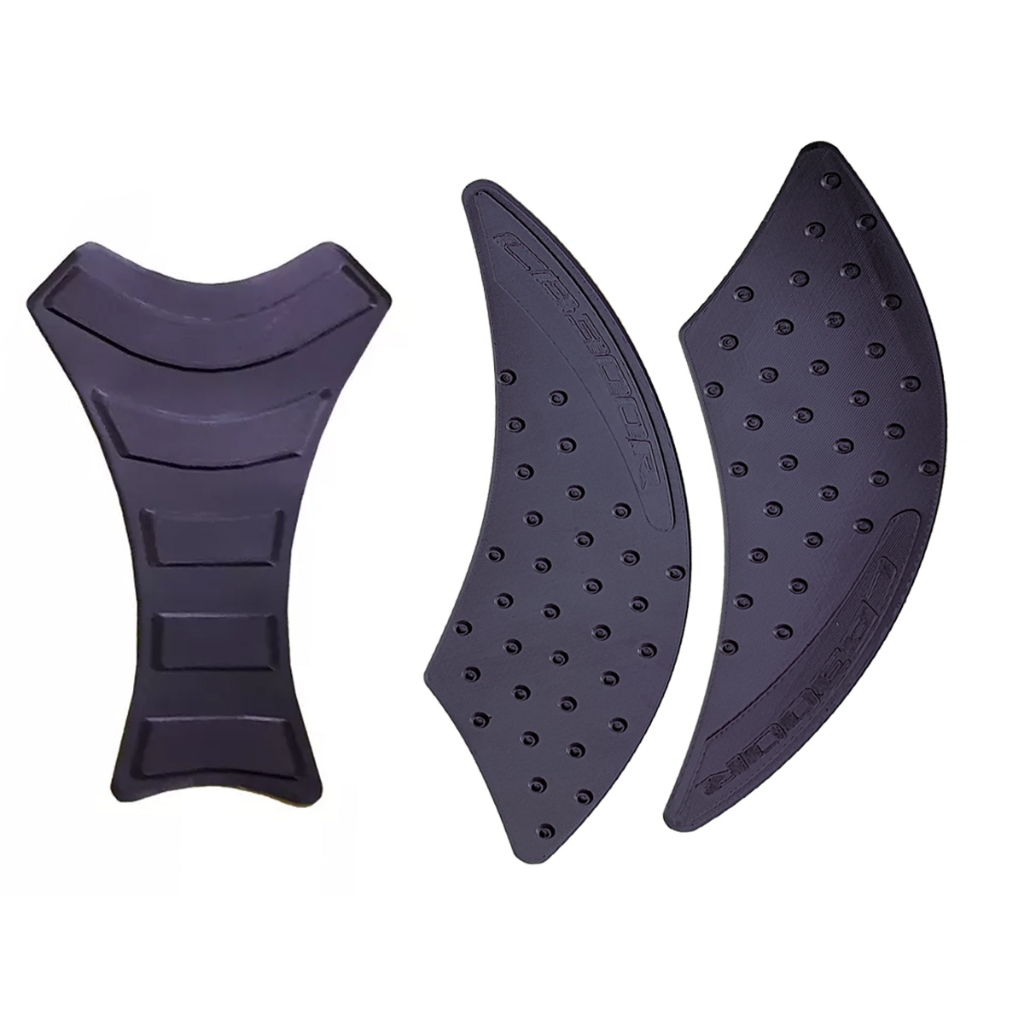Protetor Tankpad + Knee Pad Lateral Grip Honda Moto Cb 300 R