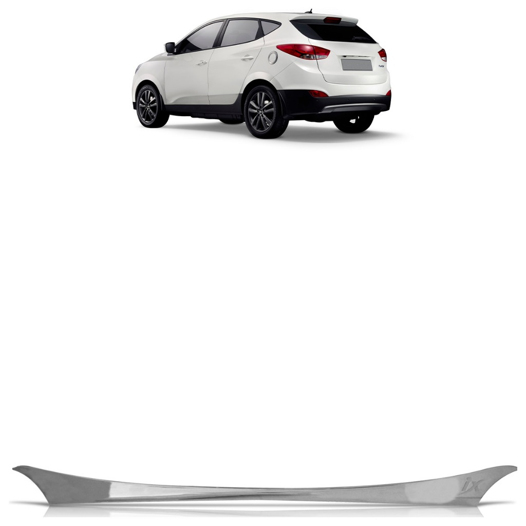 Friso Moldura Tampa Traseira Porta-Malas Hyundai Ix35 2009 2010 2011 2012 Cromado em Oferta na Shopee