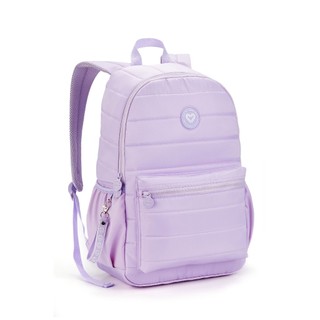 Mochila Bolsa Escolar Feminina Lisa Cores Color Up Reforçada Seanite Modelo 2025