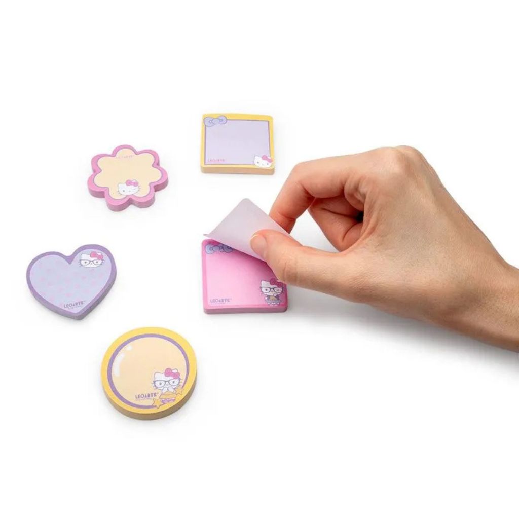 Bloco Adesivo Mini Hello Kitty 45 x 45 mm com 50 Folhas - Leonora