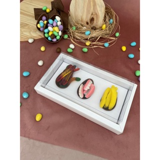 Caixa para 3 ovos de colher 50g (Ovos de Páscoa Gourmet) - 275 Jm Distak em Oferta na Shopee