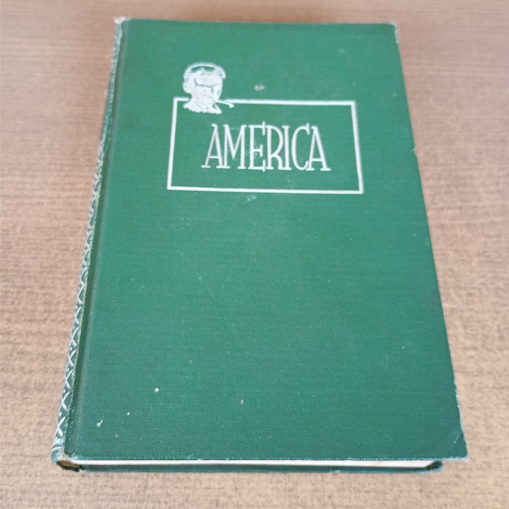 Livro America - Monteiro Lobato - Livro Antigo (1950) Decoração Vintage