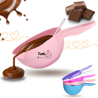 Kit Panelinha Multiuso Confeitaria 850ml Derretedeira de Chocolate