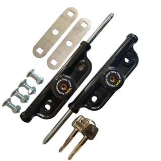 Fechadura Trava Lateral Tetra Chave Agl Porta 1 Par Preto em Oferta na Shopee