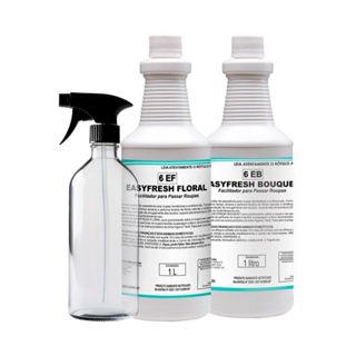Easyfresh Facilitador De Passadoria Floral Bouquet 1L Com Gatilho Borrifador e Frasco 500ml em Oferta na Shopee