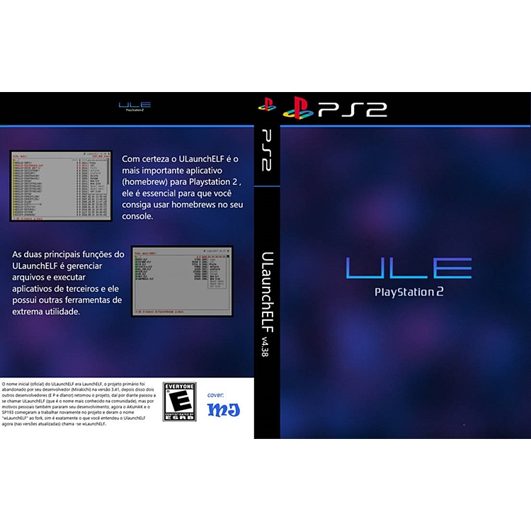 UnlauchElf Dvd Ps2 para fazer Opl no memory card..