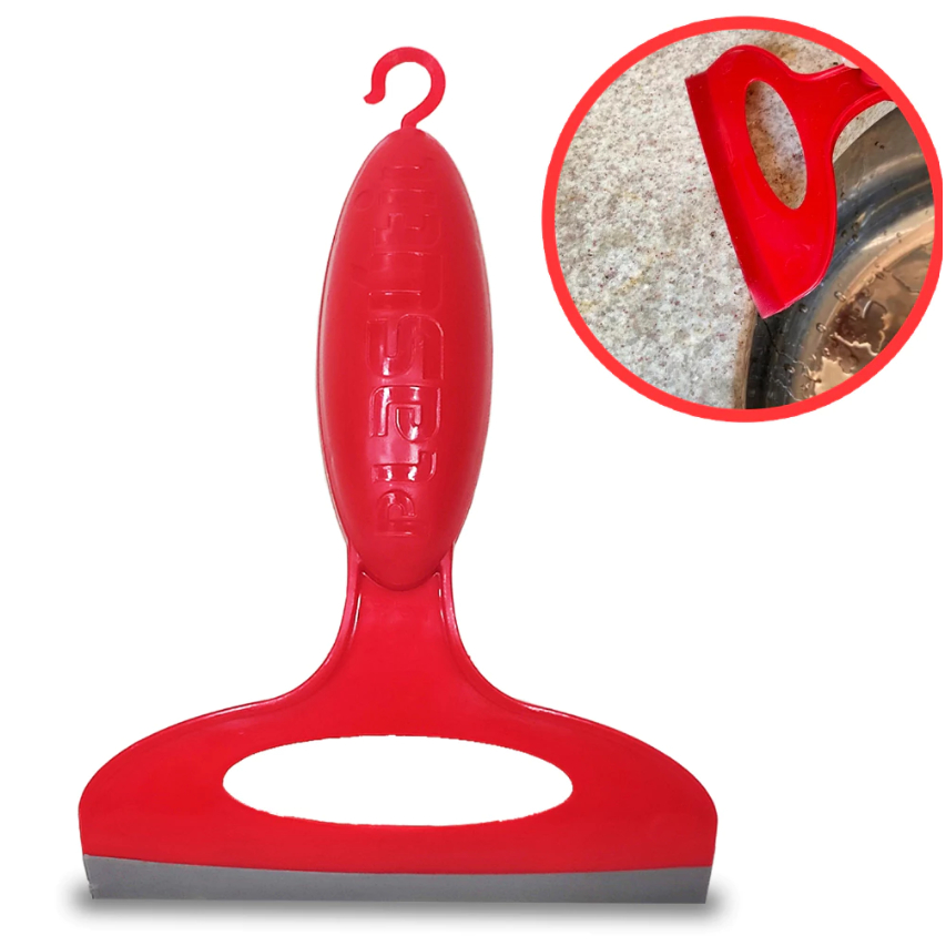 Rodinho de Pia Cozinha Alta Qualidade Seca Pia Plasutil 13cm Vermelho