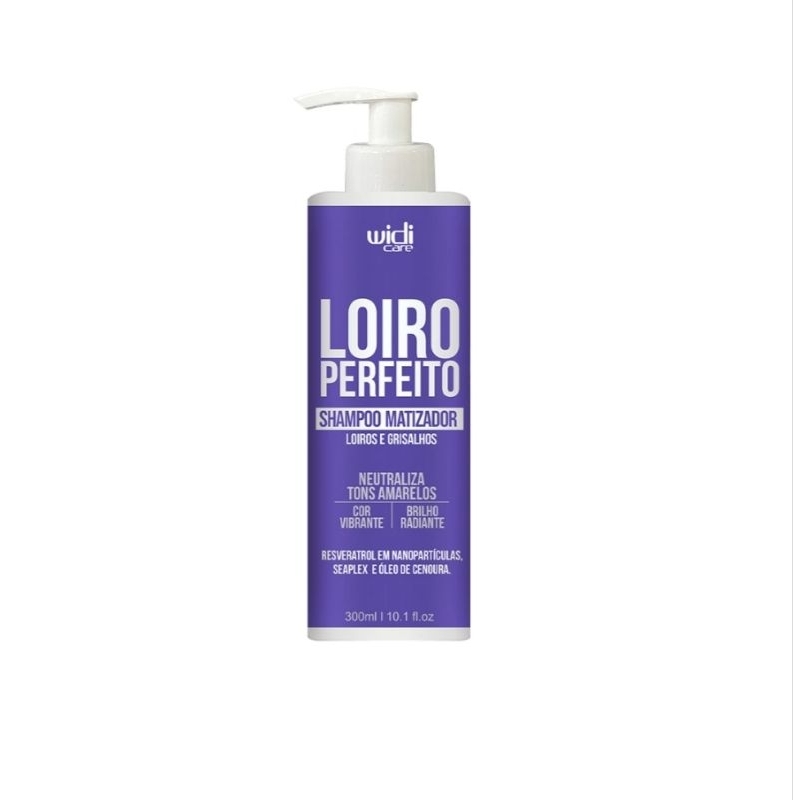 Shampoo Matizador Loiro Perfeito Widi Care 300ml