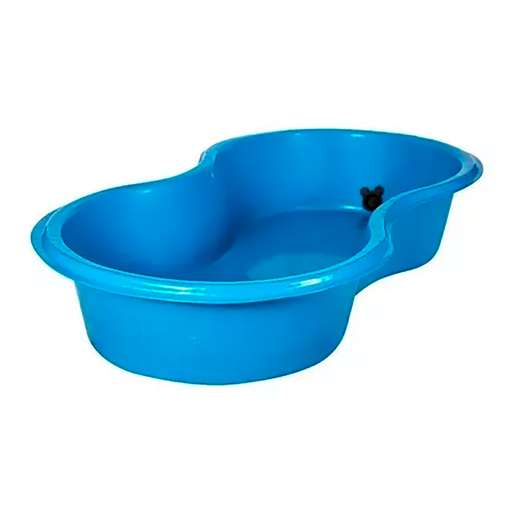 Piscina Feijão Azul Polietileno 50L e 100L Afort em Oferta na Shopee
