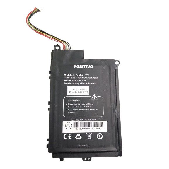 BATERIA TABLET V01- DUO ZK3010 NOVO PRETO