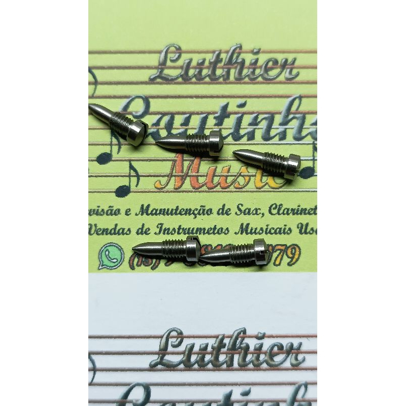 4 Parafuso de Bico com cabeça Saxofone Alto, Temos , Barítono