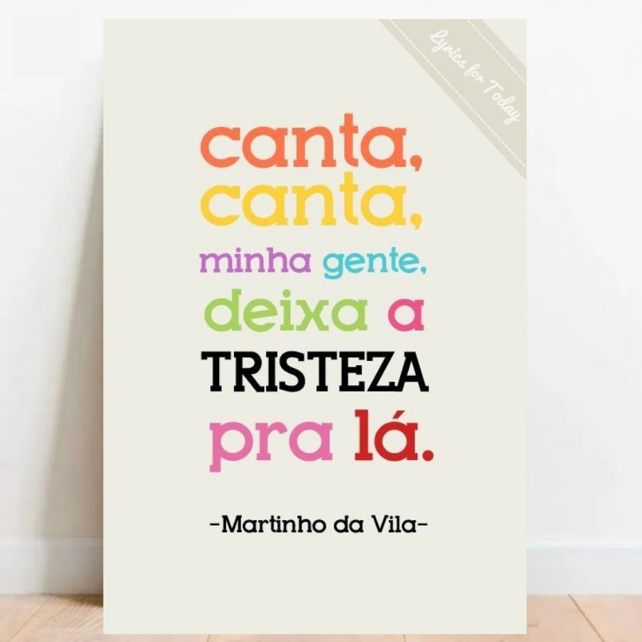 Quadro Placa decorativa Bebidas Retrô Bar Frases Mpb musicas sem moldura a3 40x30 105 em Oferta na Shopee
