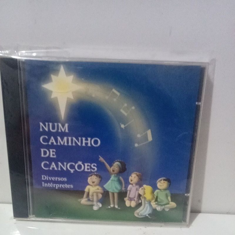 Cd Num Caminho de Canções Vários Artistas música De Natal Novo de Fabrica Original