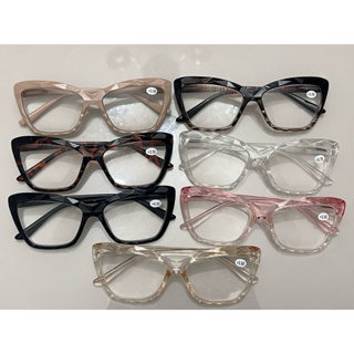 óculos de leitura pra perto trasparente 3D em Oferta na Shopee