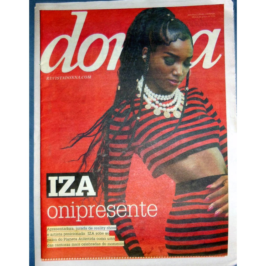 Revista Donna Zero Hora - Iza - Janeiro 2020
