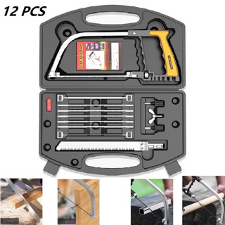 Kit 12 Arco De Serra Mini Serrote Para Vários Materiais Artesanato Favorito em Oferta na Shopee