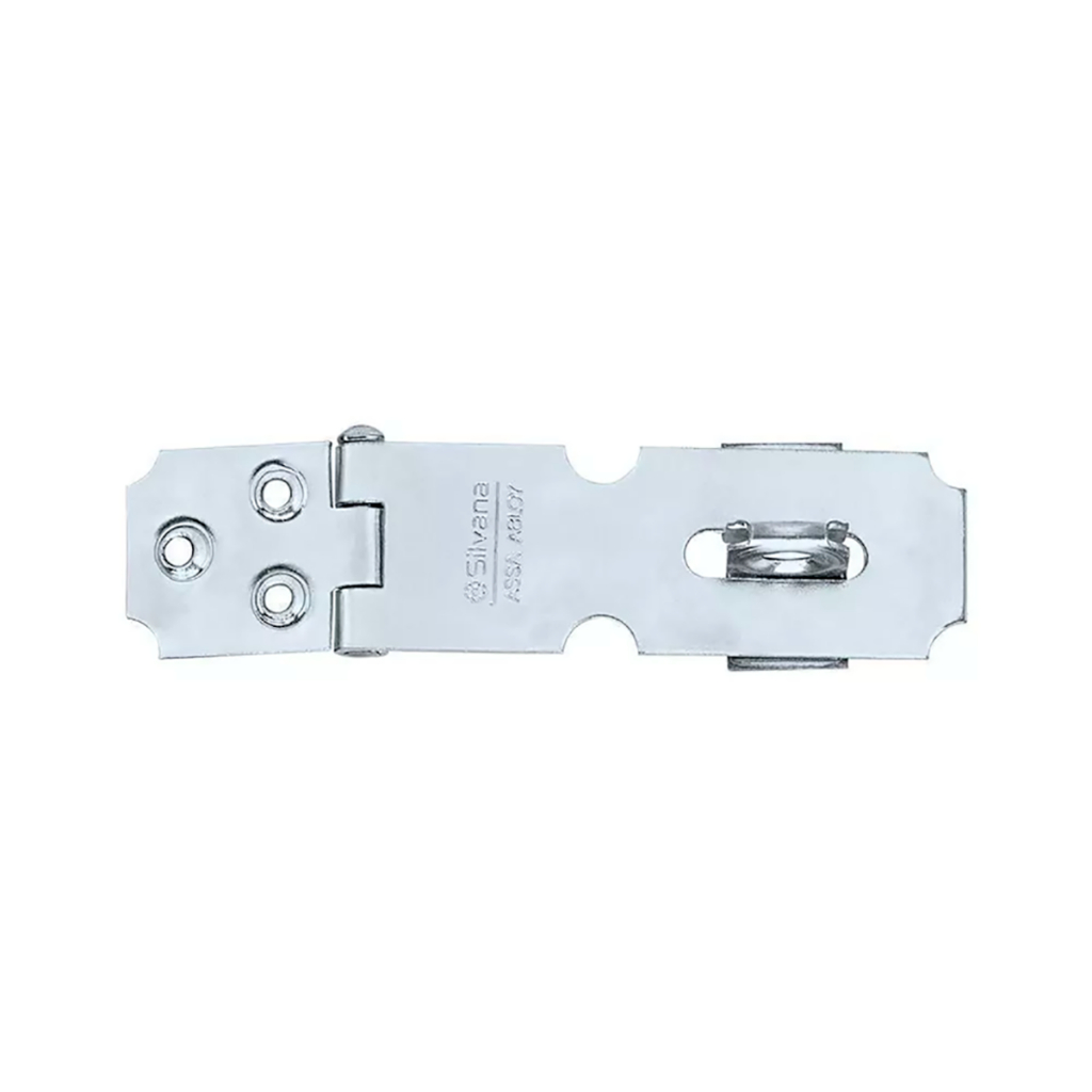 Kit com 12 Porta Cadeado 3,5" Zincado Silvana