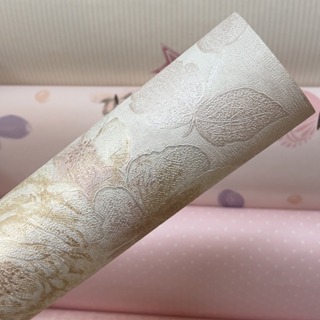 Papel de Parede Importado Floral Rosas - Quarto Menina - Rolo 10m x 53cm - Cola Inclusa - Rolo Alto Relevo Vinílico em Oferta na Shopee